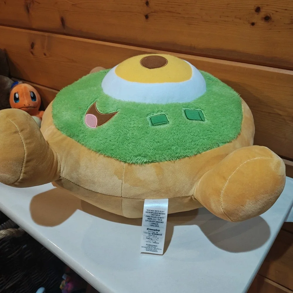 Disney Parks ~ Munchlings Avocado Breakfast‎ Bagel Mike Wazowski Plush 14